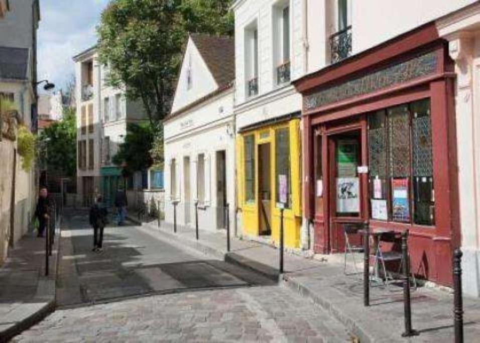 Studio Lumineux, Refait A Neuf, Metro Jourdain 巴黎 外观 照片